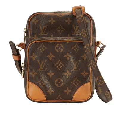 Amazone Messenger, £550, Handbags, Brown, Leather, Front view